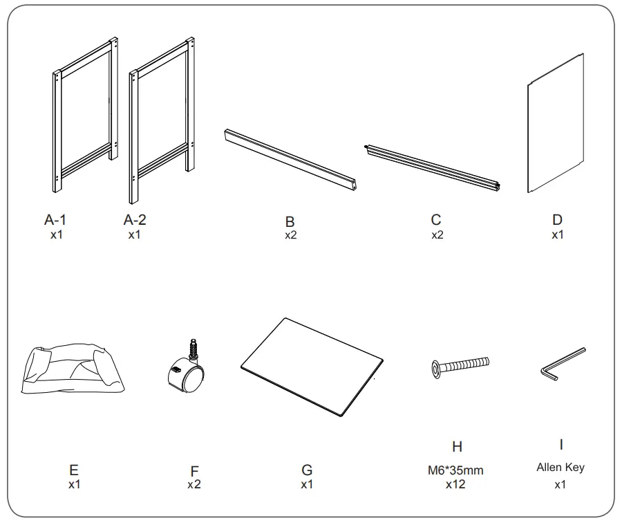 anko 43279524 Mesh Bassinet - fig1