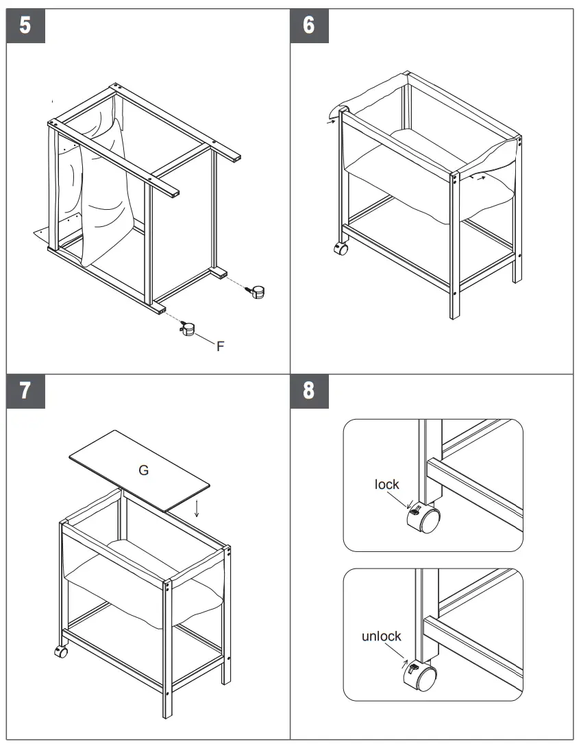anko 43279524 Mesh Bassinet - fig3