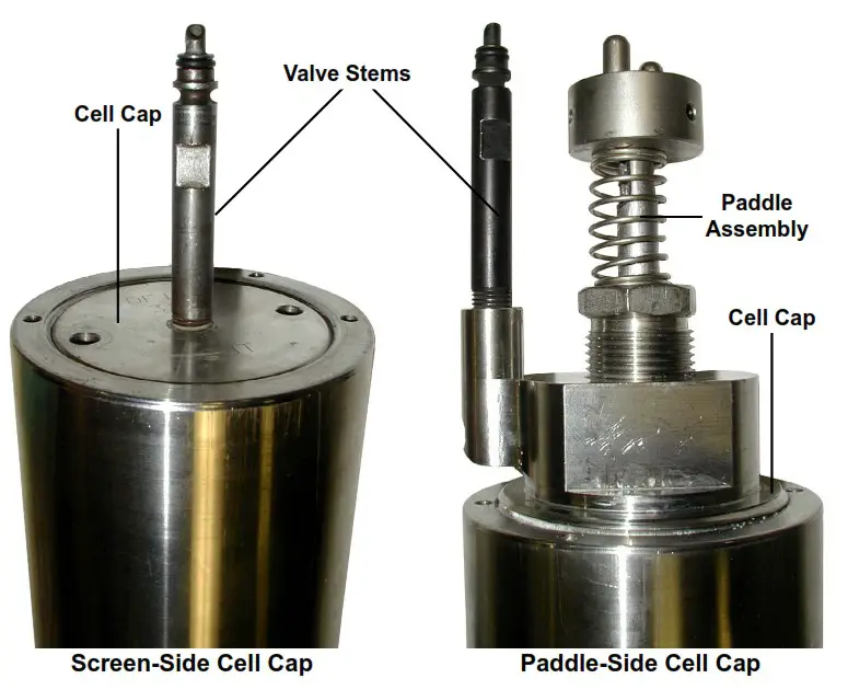 OFITE 120-70 Stirred Fluid Loss Tester - Screen-Side Cell Cap