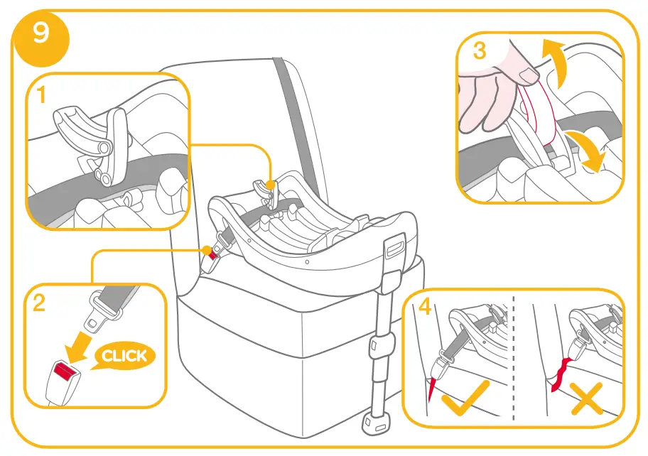 Installation with base