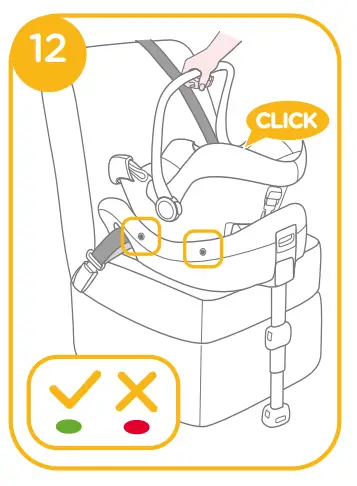 Installation with base