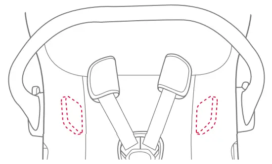 Securing Child in the Enhanced Child Restraint