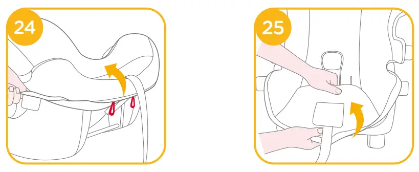 Detaching Canopy and Seat Pad