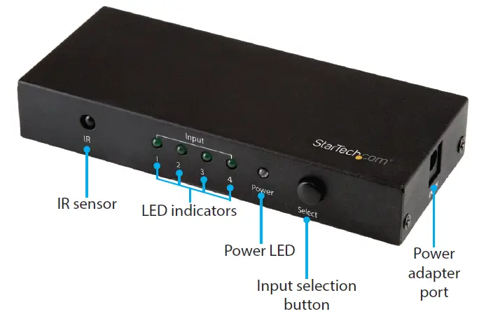 StarTech.com VS421HD20 HDMI Automatic Video Switch-fig-1