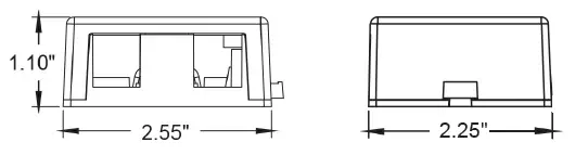 Leviton 41089-12E QuickPort Surface Mount Housing-fig-3