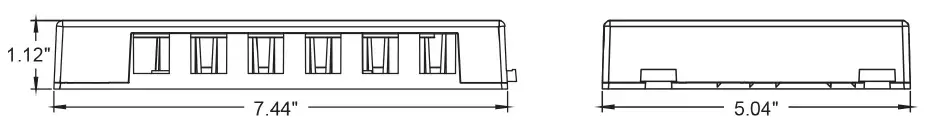 Leviton 41089-12E QuickPort Surface Mount Housing-fig-6