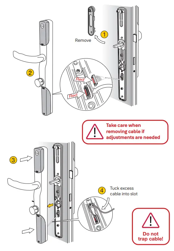 Yale Conexis L2 Smart Lock - Handle 1