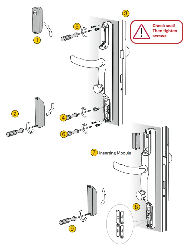 Yale Conexis L2 Smart Lock - Handle 2