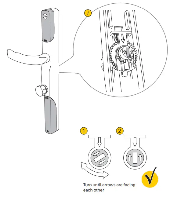 Yale Conexis L2 Smart Lock - Handle