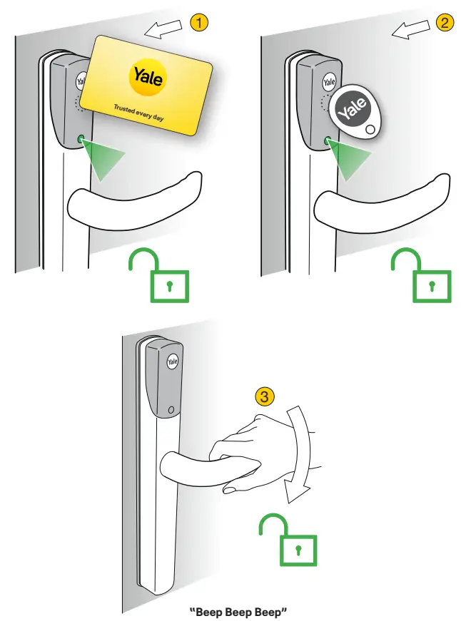 Yale Conexis L2 Smart Lock - door remains 1