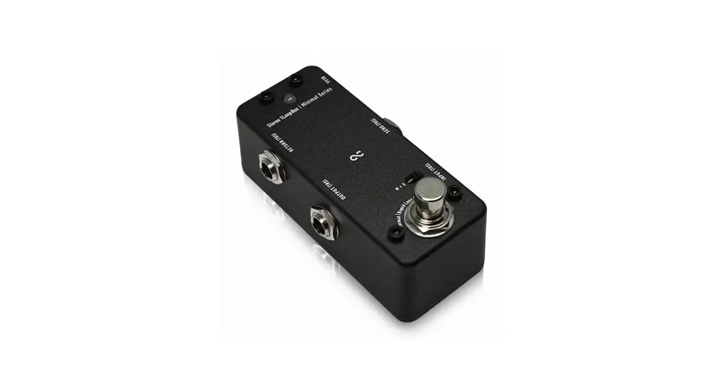 One Control Oc-m-st1l Minimal Series Stereo 1loop Box Owner's Manual