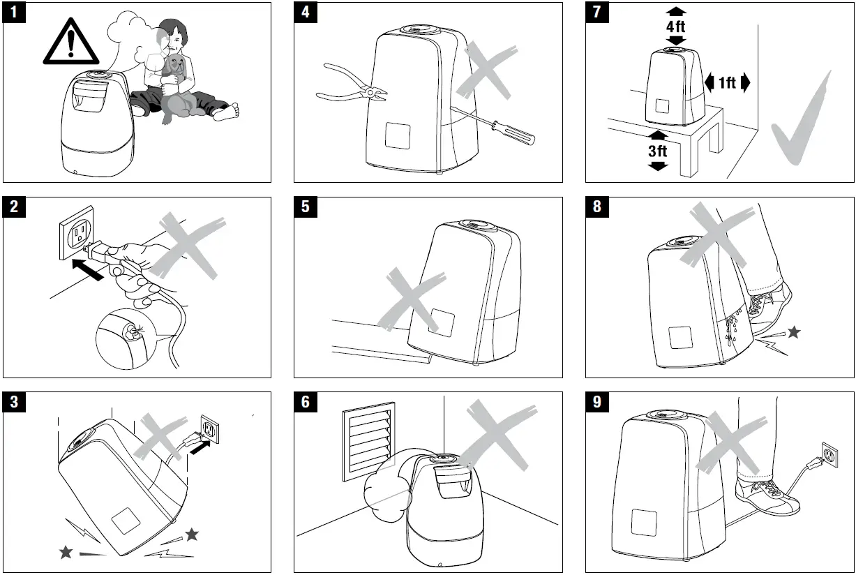 Air-O-Swiss Humidifier AOS U600 Ultrasonic User Manual-fig-14