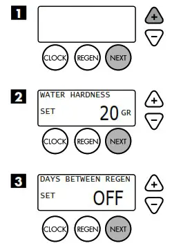 Evolve EV1 TW Twin Water Softeners and Conditioners - PROGRAMMING PROCEDURES 1