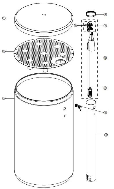 Evolve EV1 TW Twin Water Softeners and Conditioners - REPLACEMENT PARTS 12