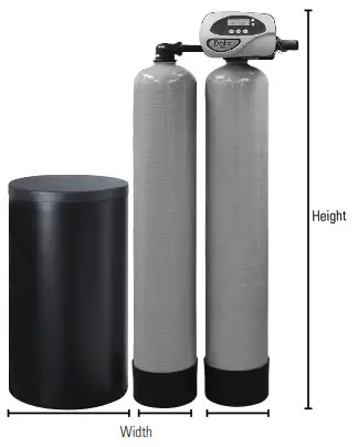 Evolve EV1 TW Twin Water Softeners and Conditioners - SPECIFICATIONS 1