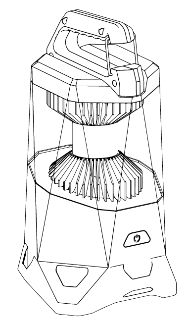 GALILEO NEB-LTN-0004-G Lumens Rechargeable Light 3