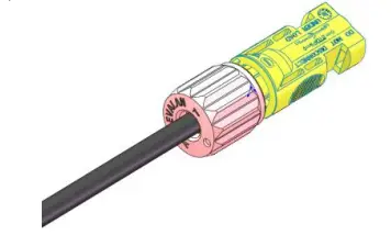 Power cable connection