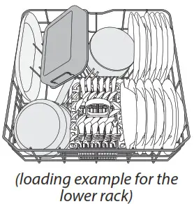 Indesit D2F HK26 Dishwasher - LOWER RACK
