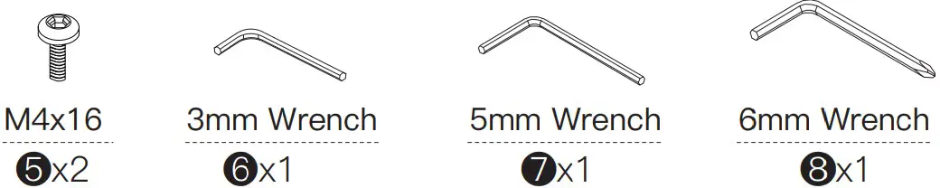 Details of accessories