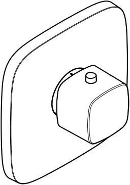 hansgrohe Concealed Highflow Thermostatic Faucet 1