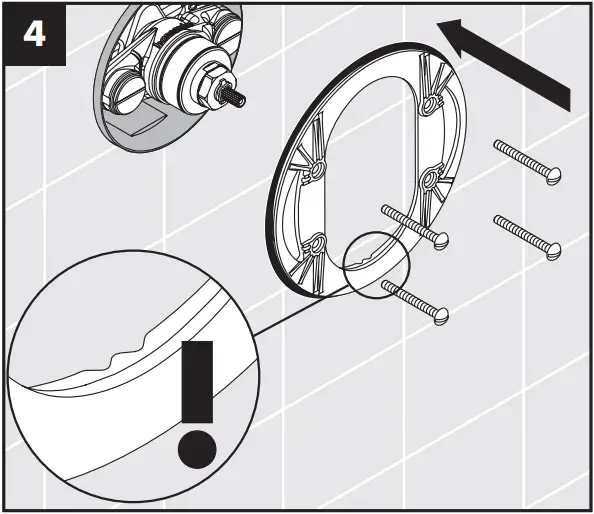 hansgrohe Concealed Highflow Thermostatic Faucet - Assembly 4