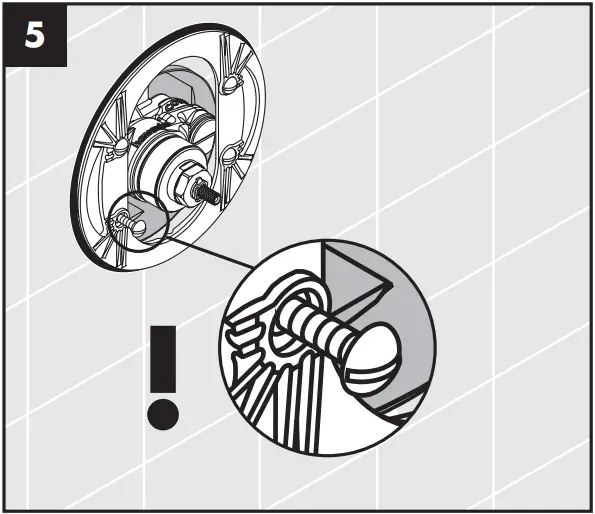 hansgrohe Concealed Highflow Thermostatic Faucet - Assembly 5
