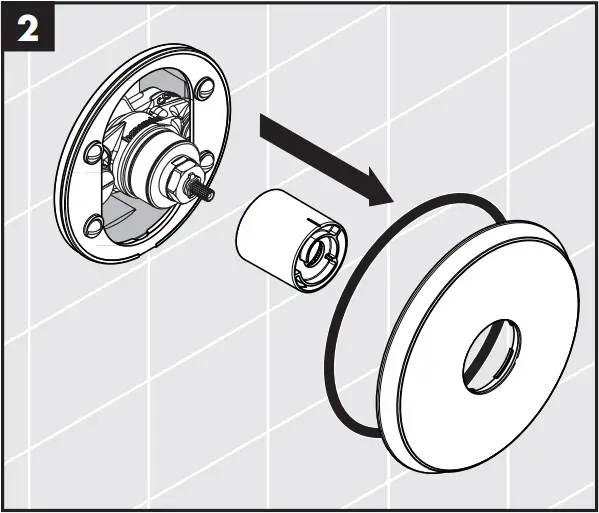 hansgrohe Concealed Highflow Thermostatic Faucet - Maintenance 2