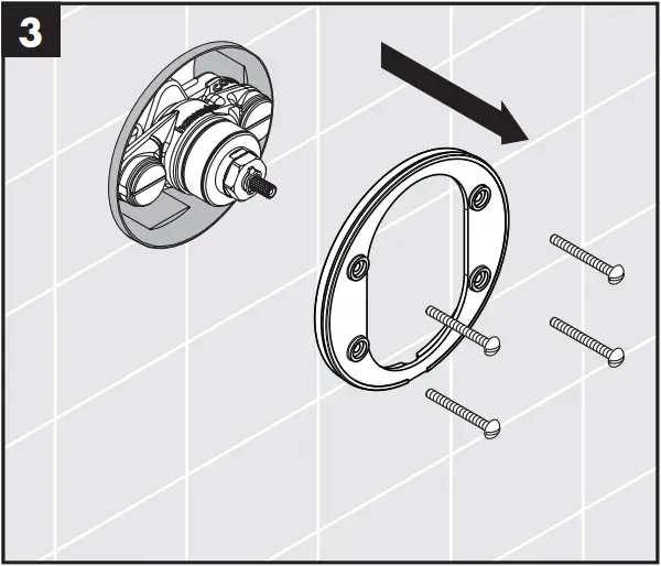 hansgrohe Concealed Highflow Thermostatic Faucet - Maintenance 3