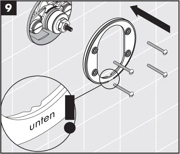 hansgrohe Concealed Highflow Thermostatic Faucet - Maintenance 9