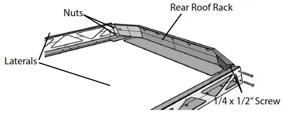 AFX MOTORSPORTS CAN008 Sport Roof Rack - HOW TO INSTALL 2