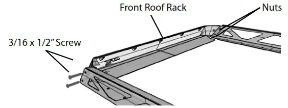 AFX MOTORSPORTS CAN008 Sport Roof Rack - HOW TO INSTALL 3