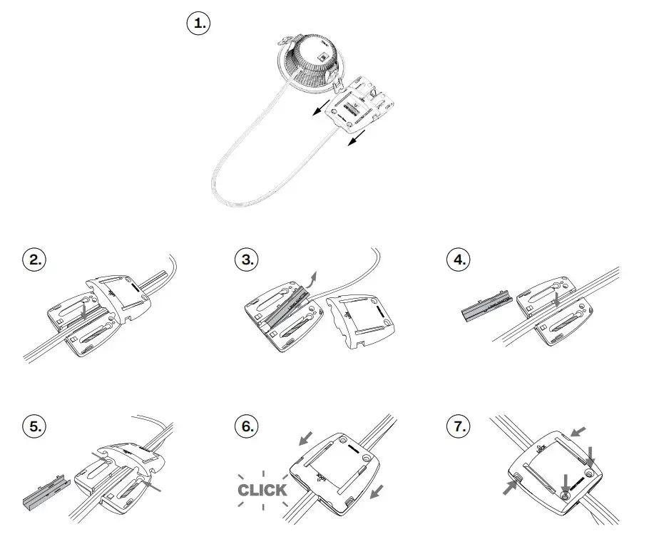 M-ELEC ML-MR8-M-RF 8W Multi LED Downlight - cover