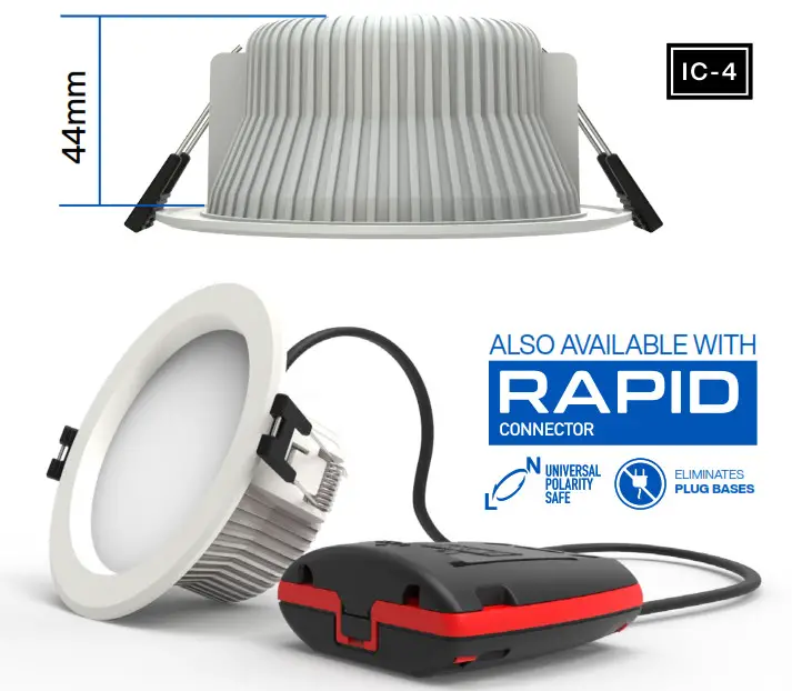 M-ELEC ML-MR8-M-RF 8W Multi LED Downlight