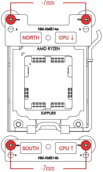 Installing the mounting bars