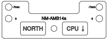 Required mounting parts