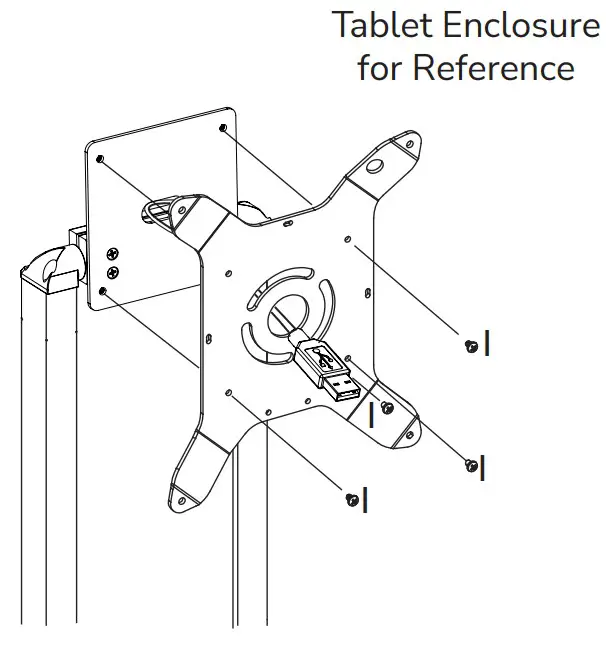 compulocks 140B Tablet Floor Stand - Assembly 10
