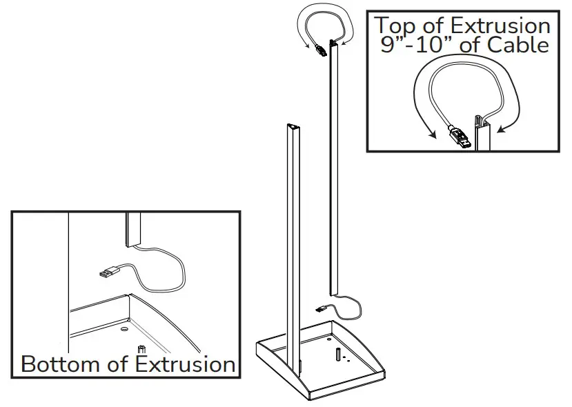 compulocks 140B Tablet Floor Stand - Assembly 3