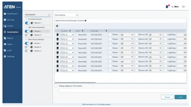 ATEN Unizon Global AV Management Platform - Highlights 3