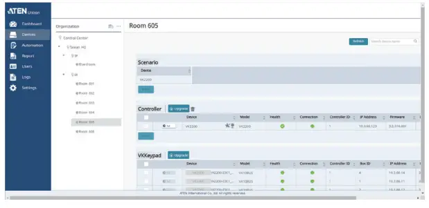 ATEN Unizon Global AV Management Platform - Highlights 4