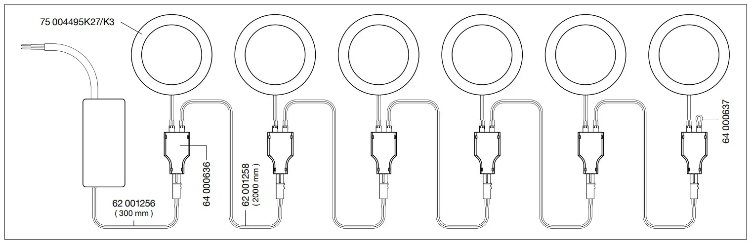 BEGA 51108.1 Recessed Ceiling Downlight - LED