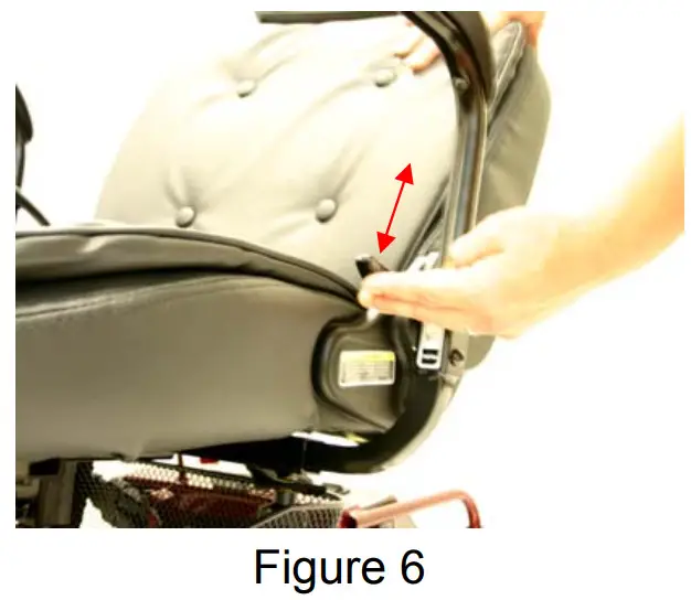 SHOPRIDER JIMMIE-UL8WPB Portable Powerchair - Reclining