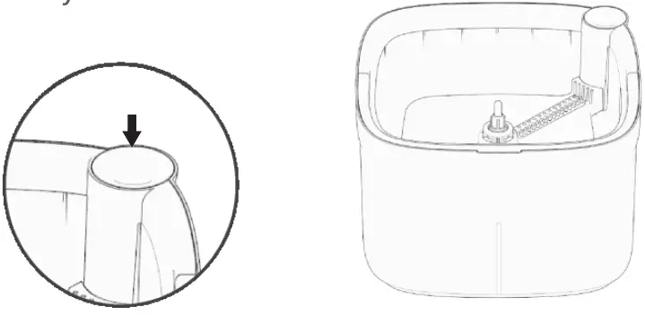 Joybos JJYW-XZTB-MN12-RD Square Spin Mop 07