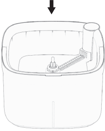Joybos JJYW-XZTB-MN12-RD Square Spin Mop 13