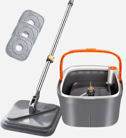 Joybos JJYW-XZTB-MN12-RD Square Spin Mop product