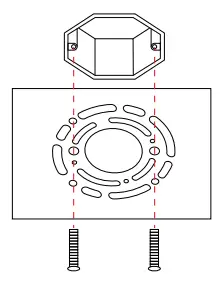 Sunco PN14 SW WH-3550K 1PK 1x4 Selectable Ceiling Panel - attach mounting