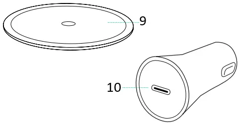 iottie Velox Magnetic Wireless Cooling Charger Pro Dash A3