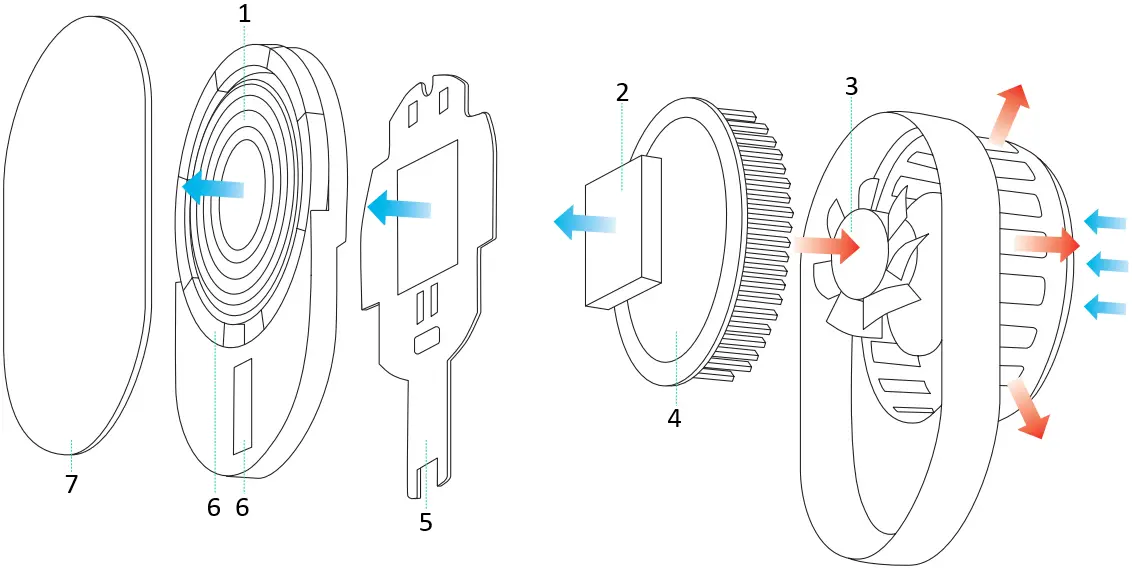 iottie Velox Magnetic Wireless Cooling Charger Pro Dash A4