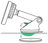 iottie Velox Magnetic Wireless Cooling Charger Pro Dash A7