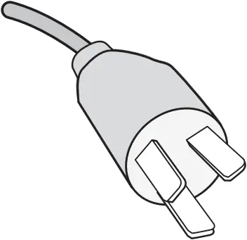 NEC MultiSync M751 - Power cord 4