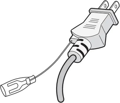 NEC MultiSync M751 - Power cord 5